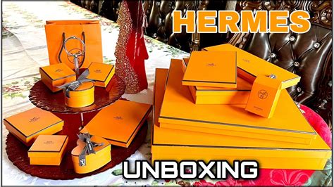 HERMES UNBOXING// 12 BOXES ADVENT CALENDAR/ XMAS 